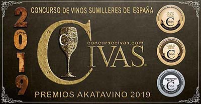 8 nuevas medallas en la III Edición de los Premios AkataVino 2019