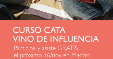 Concurso Instagram: Ven gratis al Curso de Cata de #vinodeinfluecia