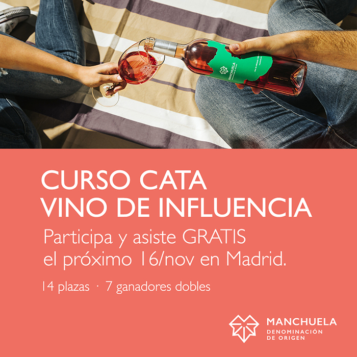 Concurso Instagram: Ven gratis al Curso de Cata de #vinodeinfluecia Concurso Instagram: Ven gratis al Curso de Cata de #vinodeinfluecia