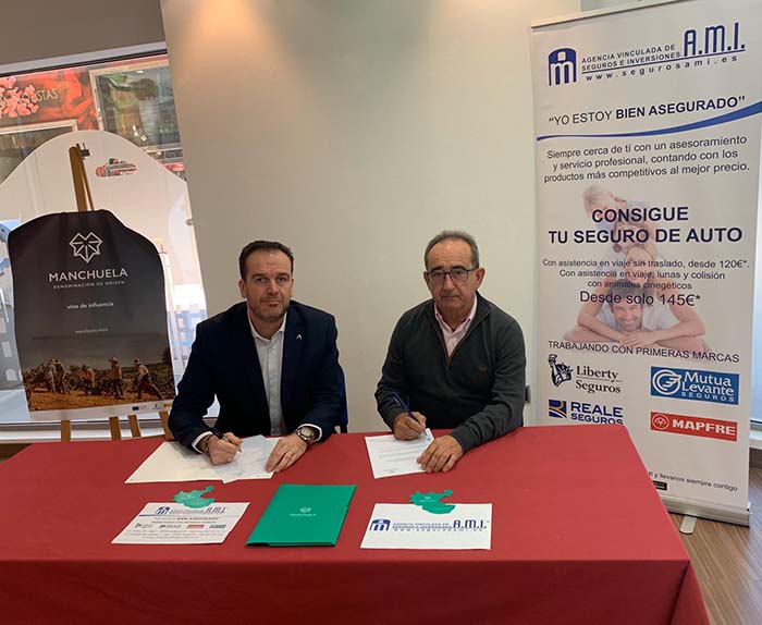 Convenio de colaboración entre la Denominación de Origen Manchuela y Seguros AMI Convenio de colaboración entre la Denominación de Origen Manchuela y Seguros AMI