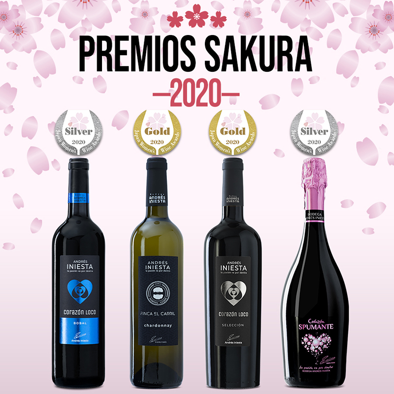 5 medallas para nuestro vino en Sakura Japan Women’s Wine Awards 2020 5 medallas para nuestro vino en Sakura Japan Women’s Wine Awards 2020