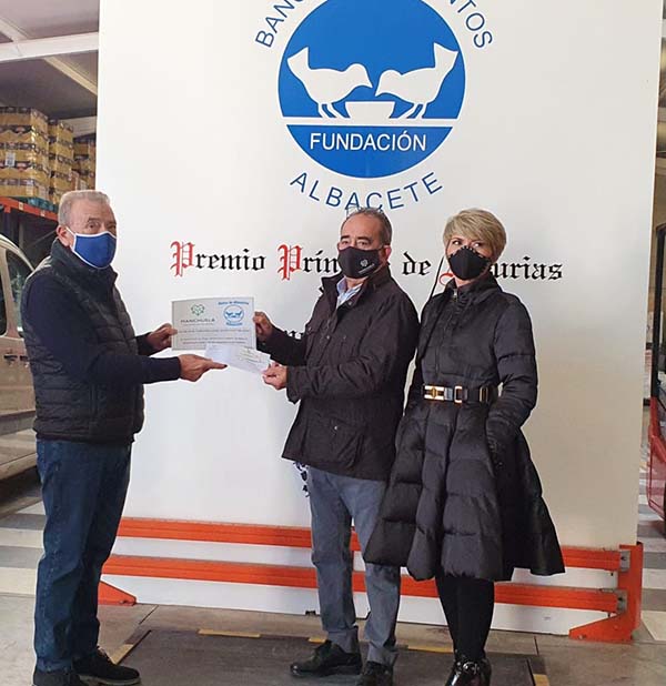 La Denominación de Origen Manchuela apoya diferentes causas sociales Fundación Banco de Alimentos de Albacete