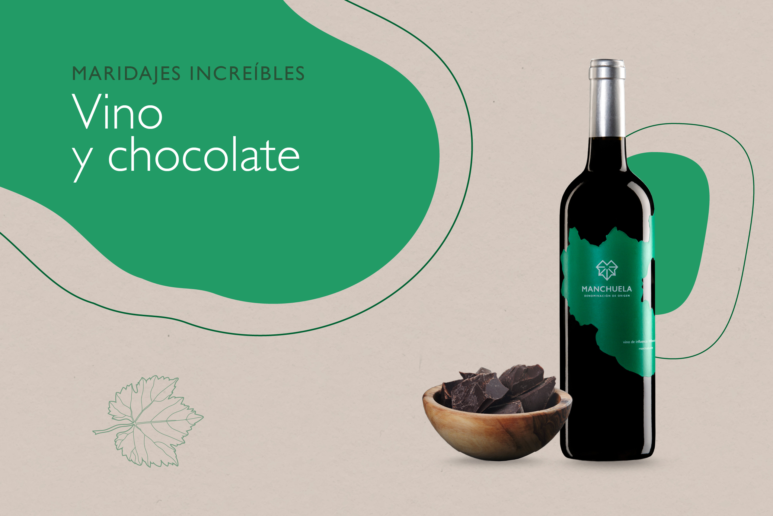 maridaje vino d o manchuela chocolate